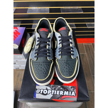 Load image into Gallery viewer, AIR JORDAN 1 LOW BLACK SMOKE GREY SZ 11