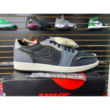 Load image into Gallery viewer, AIR JORDAN 1 LOW BLACK SMOKE GREY SZ 11