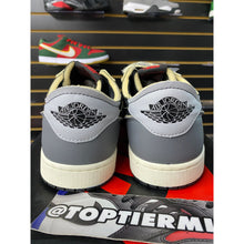 Load image into Gallery viewer, AIR JORDAN 1 LOW BLACK SMOKE GREY SZ 11