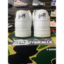 Load image into Gallery viewer, A BATHING BAPE APE BAPE STA TRIPLE WHITE SZ 9