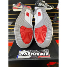 Load image into Gallery viewer, air jordan 3 fire red 2022 sz 11