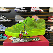 Load image into Gallery viewer, ADIDAS X DR.SEUSS FORUM LOW THE GRINCH SZ 10 BRAND NEW