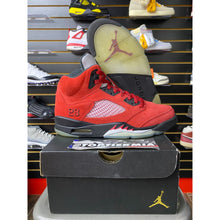 Load image into Gallery viewer, AIR JORDAN 5 RAGING BULL RED SZ 7.5