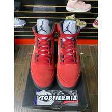 Load image into Gallery viewer, AIR JORDAN 5 RAGING BULL RED SZ 7.5