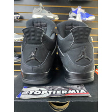 Load image into Gallery viewer, AIR JORDAN 4 BLACK CAT SIZE 12 2020