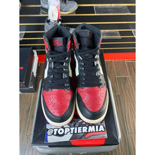 Load image into Gallery viewer, AIR JORDAN 1 HIGH BRED TOE (GS) SZ 6 2018