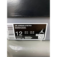 Load image into Gallery viewer, AIR JORDAN 8 WHITE TRUE RED BUGS BUNNY SZ 12 2013 BRAND NEW