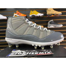 Load image into Gallery viewer, air jordan 11 cleat cool grey 2018 sz 10 BRAND NEW