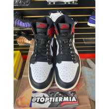 Load image into Gallery viewer, AIR JORDAN 1 BLACK TOE REIMAGINED SZ 9.5