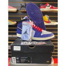 Load image into Gallery viewer, AIR JORDAN 1 MID SE DEEP ROYAL BLACK SZ 11