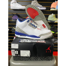 Load image into Gallery viewer, AIR JORDAN 3 TRUE BLUE SZ 8