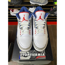 Load image into Gallery viewer, AIR JORDAN 3 TRUE BLUE SZ 8