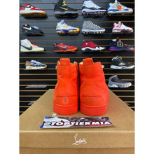 Load image into Gallery viewer, CHRISTIAN LOUBOUTIN ORANGE SUEDE sz 40.5