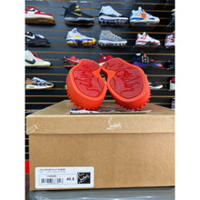 Load image into Gallery viewer, CHRISTIAN LOUBOUTIN ORANGE SUEDE sz 40.5