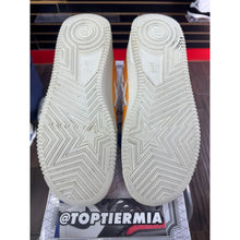 Load image into Gallery viewer, BAPESTA M1 LOW SHARK FACE ORANGE SZ 9.5