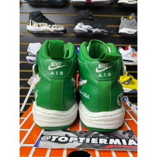 Load image into Gallery viewer, nike air force 1 mid off white pine green sz 8.5