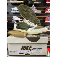 Load image into Gallery viewer, AIR JORDAN 1 X TRAVIS SCOTT OLIVE SZ 9