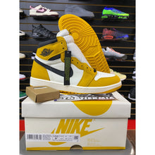 Load image into Gallery viewer, AIR JORDAN 1 HIGH YELLOW OCHRE SZ 9.5 BRAND NEW