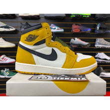 Load image into Gallery viewer, AIR JORDAN 1 HIGH YELLOW OCHRE SZ 9.5 BRAND NEW