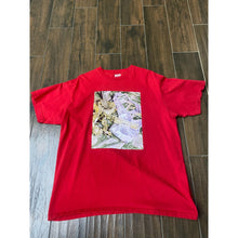 Load image into Gallery viewer, SUPREME BLING TEE RED SZ XL OPENED
