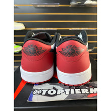 Load image into Gallery viewer, AIR JORDAN 1 LOW BLACK TOE SZ 7.5 BRAND NEW