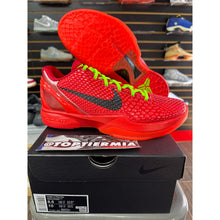 Load image into Gallery viewer, KOBE 6 PROTRO REVERSE GRINCH SZ 8.5 BRAND NEW