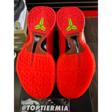 Load image into Gallery viewer, KOBE 6 PROTRO REVERSE GRINCH SZ 8.5 BRAND NEW