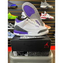 Load image into Gallery viewer, AIR JORDAN 3 DARK IRIS (GS) SZ 5