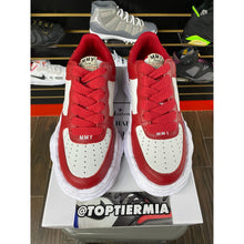 Load image into Gallery viewer, MAISON MIHARA YASUHIRO WAYNE OG SOLE RED WHITE SZ 9 BRAND NEW