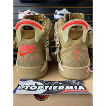 Load image into Gallery viewer, AIR JORDAN 6 TRAVIS SCOTT BRITISH KHAKI SZ 11