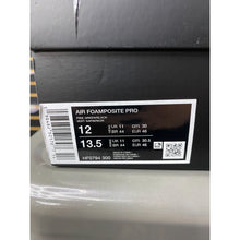 Load image into Gallery viewer, FOAMPOSITE PINE GREEN SZ 12 BRAND NEW