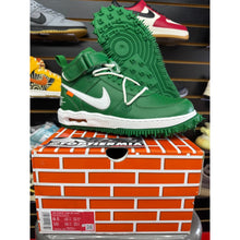 Load image into Gallery viewer, AIR FORCE 1 MID OFF WHITE PINE GREEN SZ 8.5 BRAND NEW