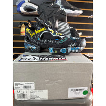 Load image into Gallery viewer, REEBOK INSTAPUMP FURY VETEMENTS BLACK SCRIBBLE SZ 7.5