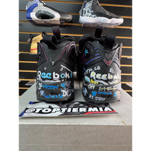 Load image into Gallery viewer, REEBOK INSTAPUMP FURY VETEMENTS BLACK SCRIBBLE SZ 7.5
