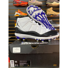 Load image into Gallery viewer, air jordan 11 cleat concord 2018 sz 11 BRAND NEW