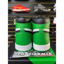 Load image into Gallery viewer, air jordan 1 high lucky green sz 8.5
