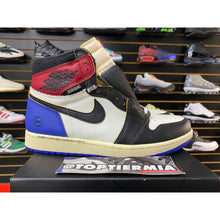 Load image into Gallery viewer, AIR JORDAN 1 HIGH OG FRAGMENT x UNION VARSITY RED SPORT ROYAL SZ 9.5 BRAND NEW