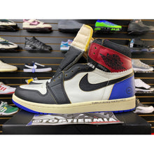 Load image into Gallery viewer, AIR JORDAN 1 HIGH OG FRAGMENT x UNION VARSITY RED SPORT ROYAL SZ 9.5 BRAND NEW