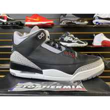 Load image into Gallery viewer, air jordan 3 black cement 2024 sz 9.5