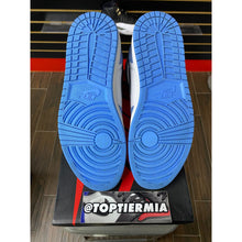 Load image into Gallery viewer, AIR JORDAN 1 HIGH UNIVERSITY BLUE SZ 11