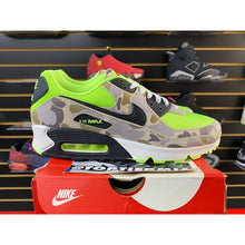 Load image into Gallery viewer, AIR MAX 90 GREEN CAMO SZ 8.5 BRAND NEW