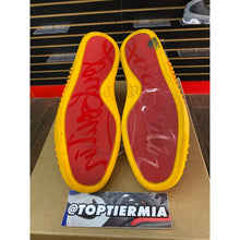 Load image into Gallery viewer, CHRISTIAN LOUBOUTIN YELLOW SUEDE SPIKES sz 41