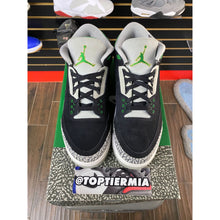 Load image into Gallery viewer, AIR JORDAN 3 PINE GREEN SZ 10.5