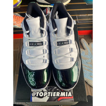 Load image into Gallery viewer, AIR JORDAN 11 LOW EMERALD SZ 12 BRAND NEW