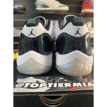 Load image into Gallery viewer, AIR JORDAN 11 LOW EMERALD SZ 12 BRAND NEW