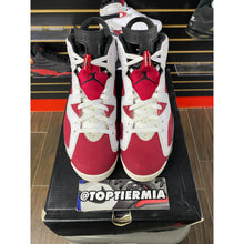 Load image into Gallery viewer, AIR JORDAN 6 CARMINE 2014 SZ 9.5