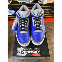 Load image into Gallery viewer, AIR JORDAN 3 VARSITY ROYAL CEMENT SZ 10