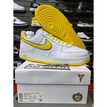 Load image into Gallery viewer, nike air force 1 low kobe bryant lakers home sz 13
