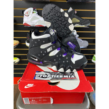 Load image into Gallery viewer, NIKE AIR MAX CB 94 BLACK WHITE PURPLE SZ 6Y