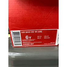 Load image into Gallery viewer, NIKE AIR MAX CB 94 BLACK WHITE PURPLE SZ 6Y